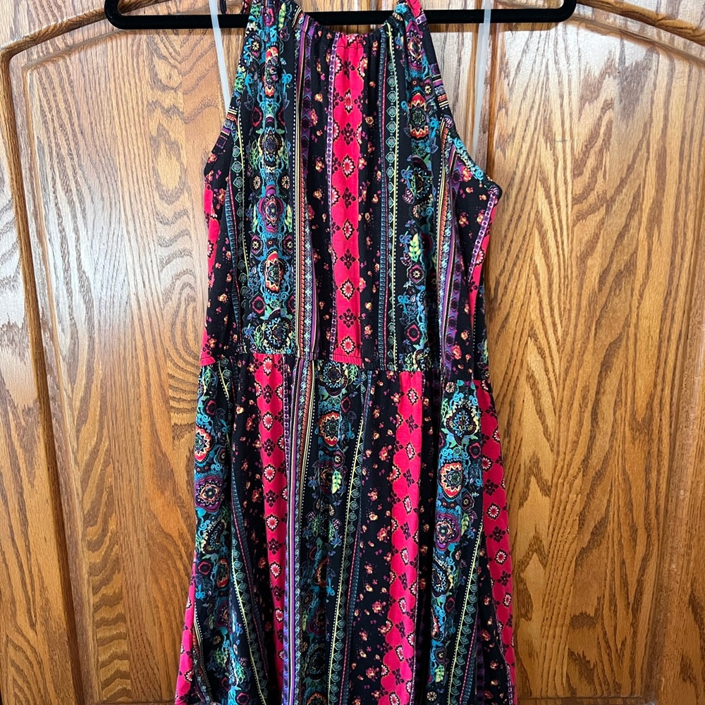 2 for $12 💲⬇️ - No Boundaries Multicolor Patterned Dress